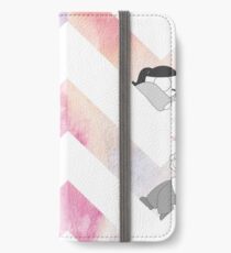 Watercolor Graphic - Pink iPhone Wallet/Case/Skin