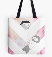 Watercolor Graphic - Pink Tote Bag