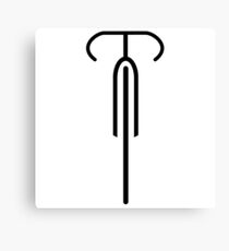 Minimalist Bike Canvas Print