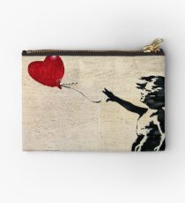 Banksy's Girl with a Red Balloon III Studio Pouch