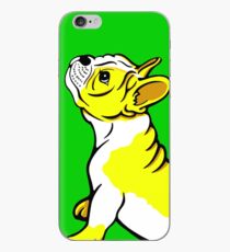 Vinilo o funda para iPhone Boston Bull Terrier Puppy Yellow