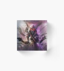The Banshee Queen Sylvanas, Warcraft Fanart Acrylic Block