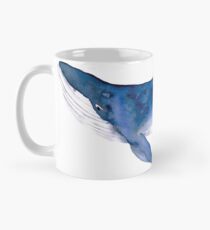 Humpback Whale in watercolor Mug