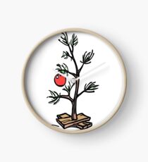 Charlie Brown Tree Clock