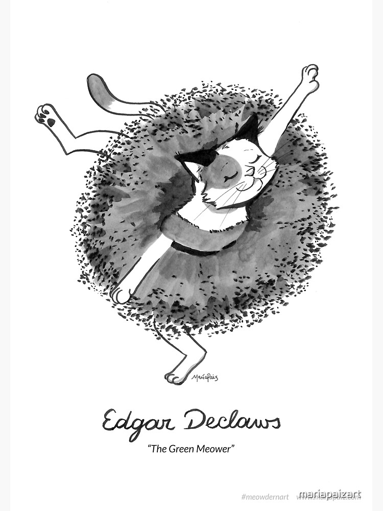 #meowdernart - Edgar Declaws by mariapaizart