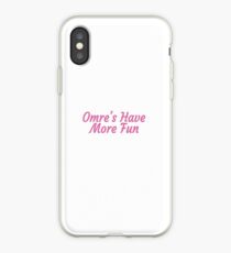 Omre's Have More Fun in Pink iPhone Case