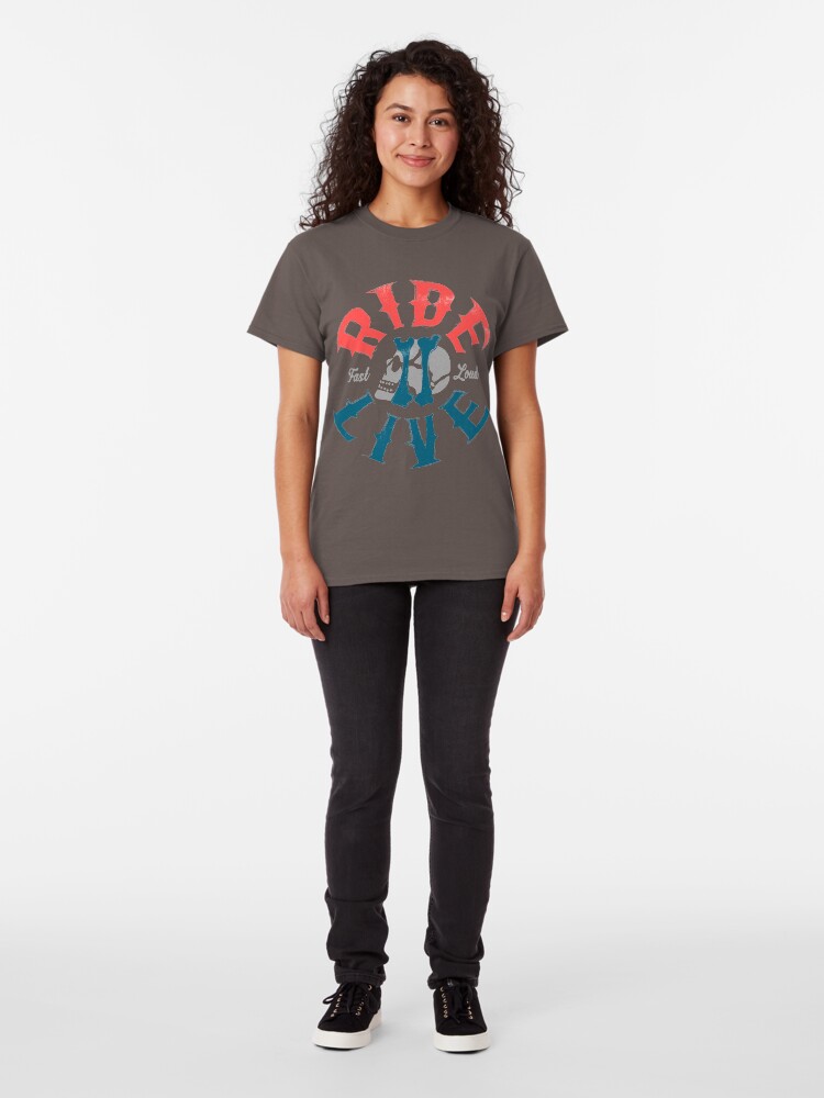 Alternative Ansicht von Ride 2 Live Classic T-Shirt