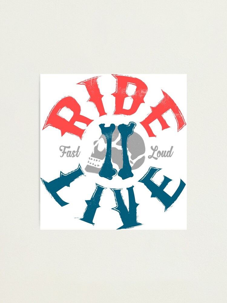 Alternative Ansicht von Ride 2 Live Fotodruck