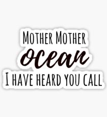 Jimmy Buffett - Mother Ocean Sticker