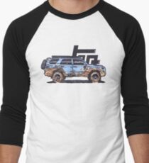 5th Gen 4Runner TRD - Blue Men's Baseball ¾ T-Shirt