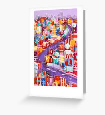 Around the bend Greeting Card