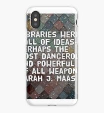 Libraries Are Dangerous iPhone Case/Skin