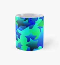 Bubble Stars Blue Mug