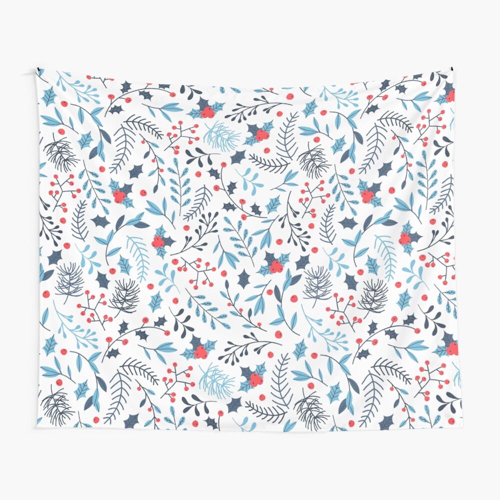Christmas Pattern Wall Tapestry