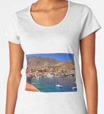 Nimborio Village View Women's Premium T-Shirt