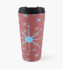 Snowflakes Travel Mug