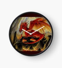 red dragon and motherhood Clock