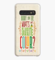 Buddy the Elf - What's Your Favorite Color? Case/Skin for Samsung Galaxy