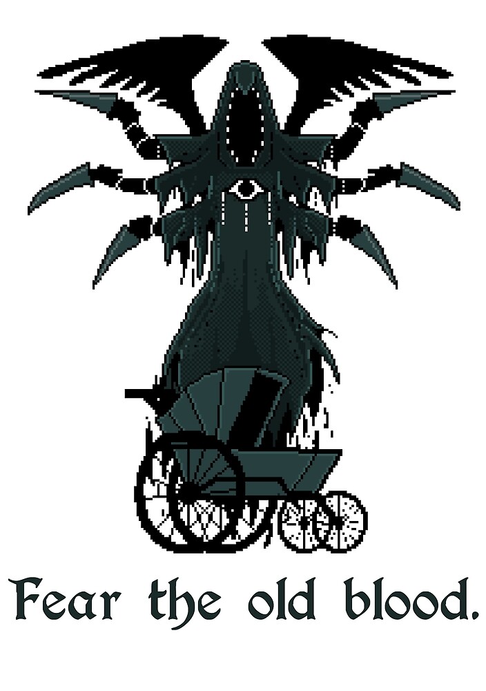 Bloodborne Mergo Wet Nurse By Retiarius Redbubble   Flat,1000x1000,075,f 