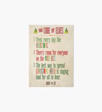 Buddy der Elf! Der Code der Elfen Galeriedruck