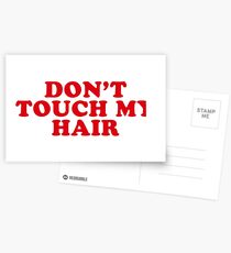 dont touch my hair Postcards
