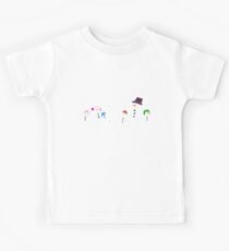 Snowman family Kids Tee
