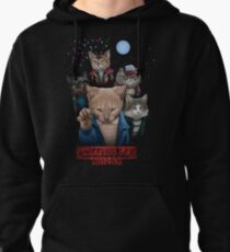 Strange Fur Things Pullover Hoodie