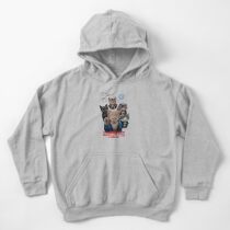 Strange Fur Things Kids Pullover Hoodie