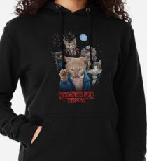 Strange Fur Things Lightweight Hoodie