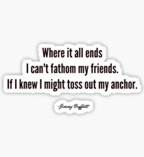Jimmy Buffett - Son of a Sailor Sticker
