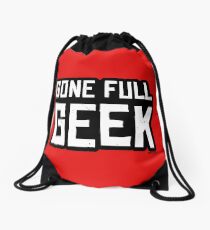 GoneFullGeek "Red Dead" Drawstring Bag