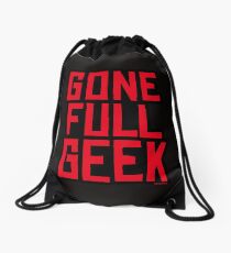 GoneFullGeek "RDR Dead" Stacked Drawstring Bag