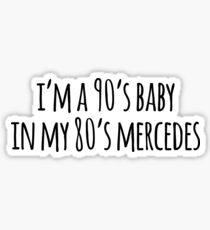 maren morris 80s mercedes Sticker