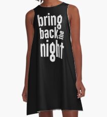 buffy - bring back the night A-Line Dress