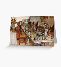 Christmas Eve Julaftonen Greeting Card
