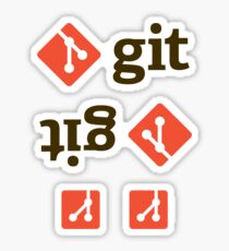 git x4 Sticker