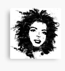 Lauryn Hill (Monochrom) Leinwanddruck