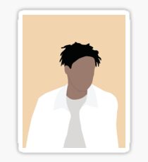Daniel Caesar Vector Art Sticker