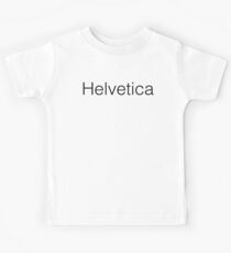 Helvetica Kids Tee