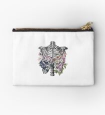 Floral Rib Cage Studio Clutch