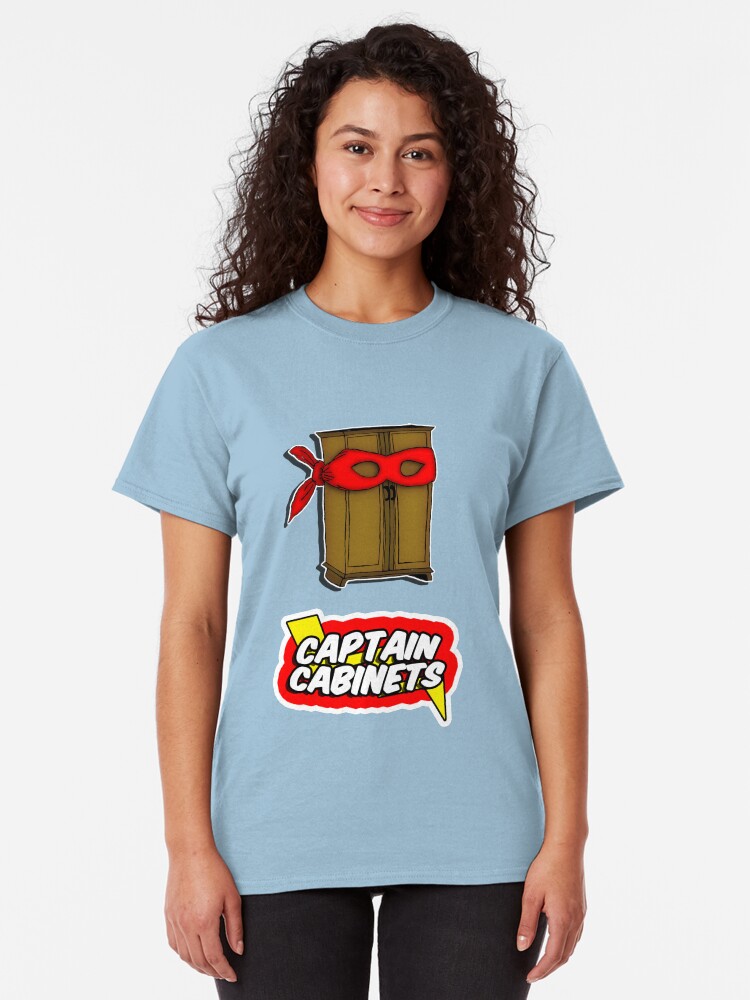 Alternate view of Captain Cabinets Classic T-Shirt