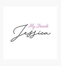 JESSICA JUNG My Decade Photographic Print