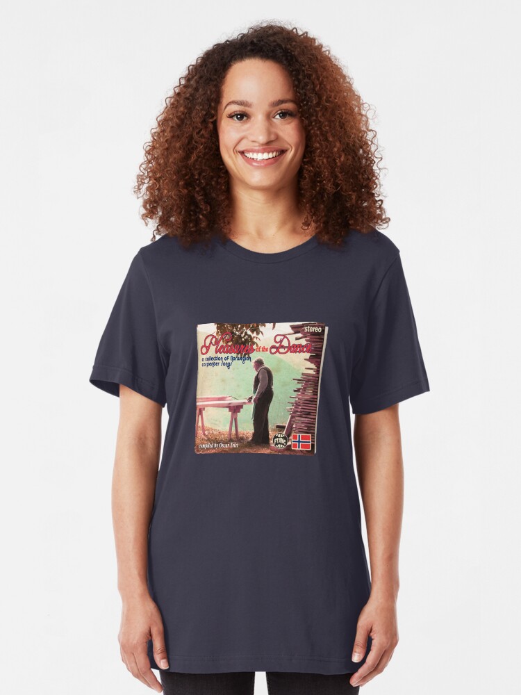 Alternate view of Pleasures of the Dance: a collection of Norwegian Carpenter Songs Slim Fit T-Shirt