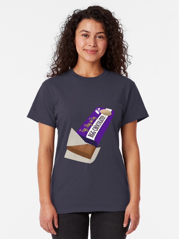 Alternate view of Egg Chocolate? Classic T-Shirt