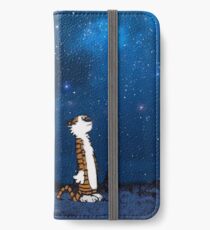 Calvin Hobbes Galaxy iPhone Wallet/Case/Skin