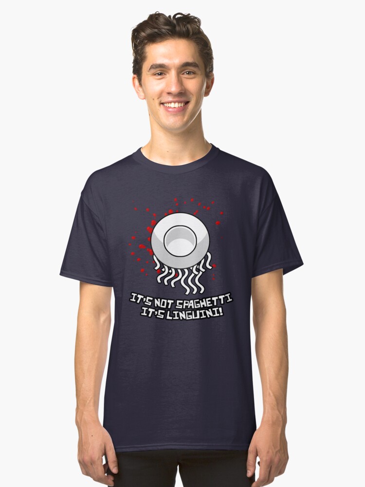 Alternate view of It's not spaghetti, it's linguini! Classic T-Shirt