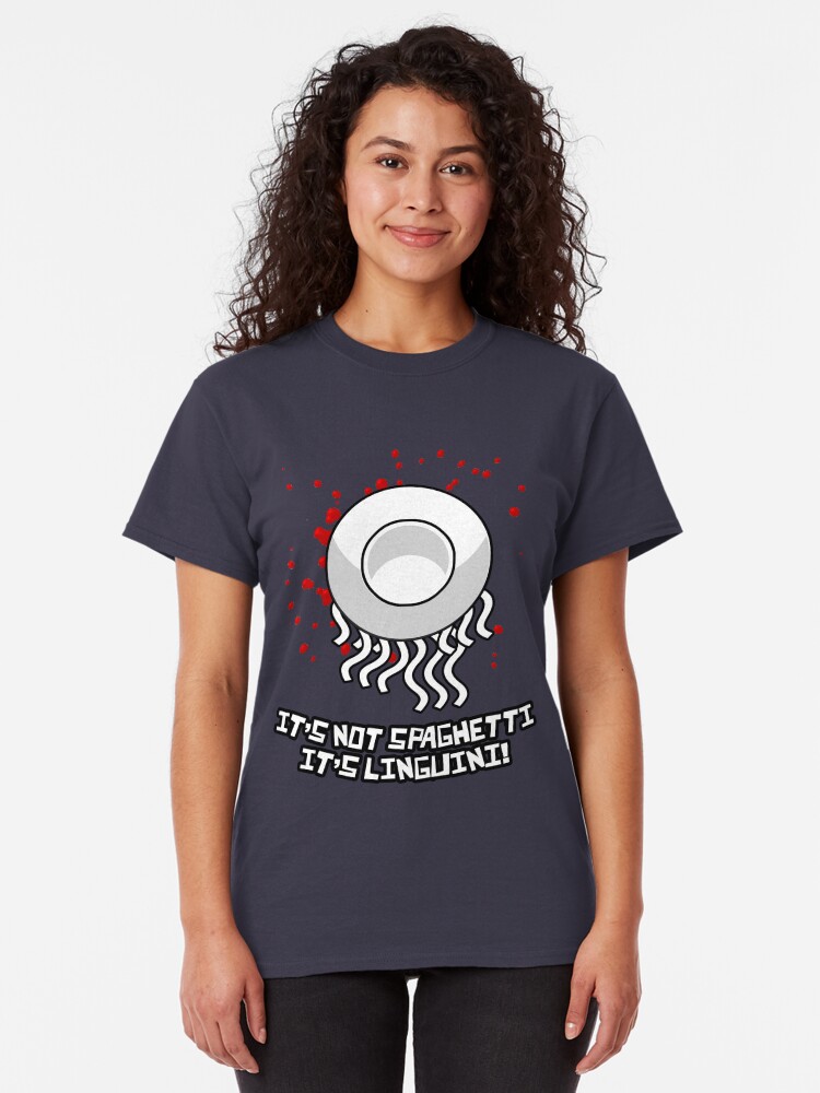 Alternate view of It's not spaghetti, it's linguini! Classic T-Shirt