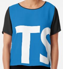 typescript Chiffon Top