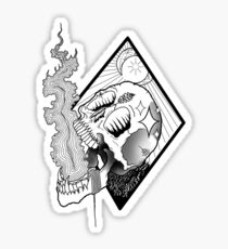 Skull Emission Sticker