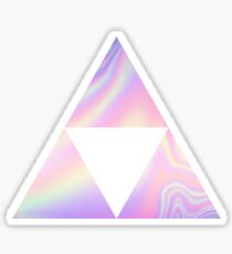 Holographic Triforce Symbol Zelda Sticker